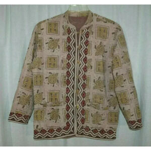 Kar-ma Bliss Within Boho Turtle Reversible Wood Bu